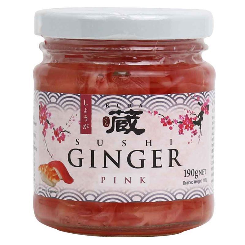 Kura – Pickled Ginger Pink 190g