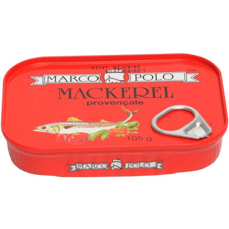 Marco Polo – Mackerel Provencale with Vegs 105g