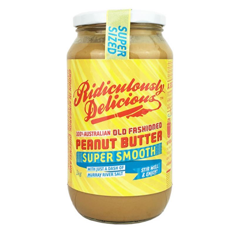 Ridiculously Delicious – Peanut Butter Super Smooth 1Kg