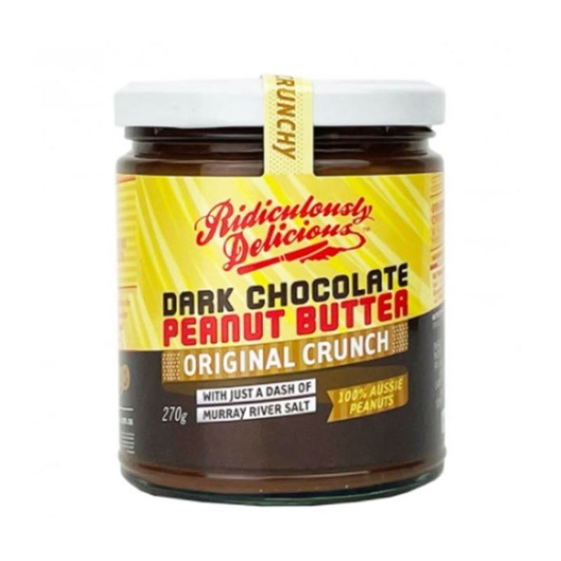 Ridiculously Delicious – Peanut Butter Dark Chocolate Orignal Crunch 270g