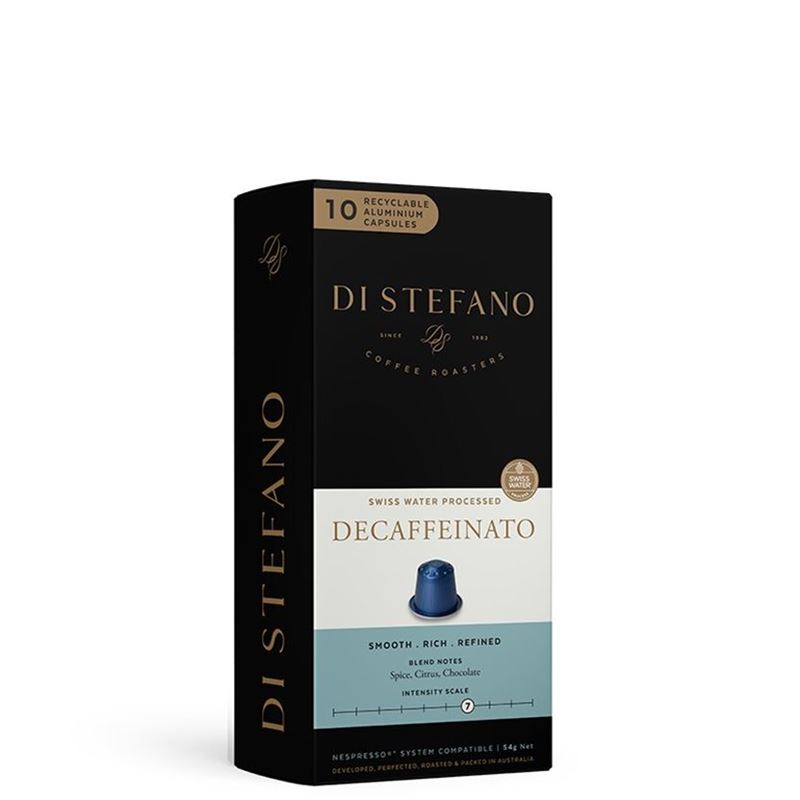 Di Stefano – Decaffeinato Coffee Capsules 10 Pack