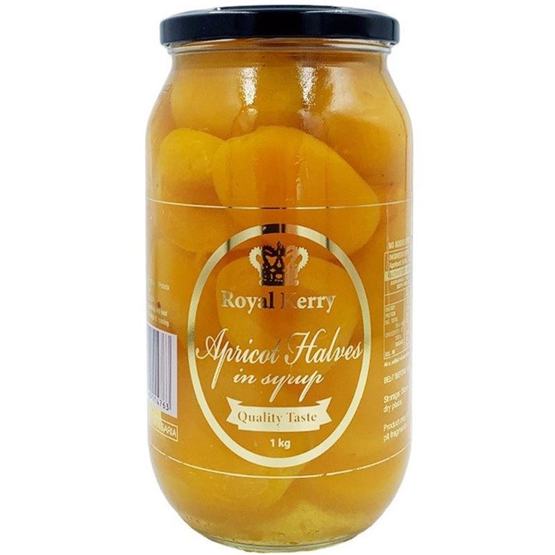 Royal Kerry –  Apricot Halves in Syrup 1kg
