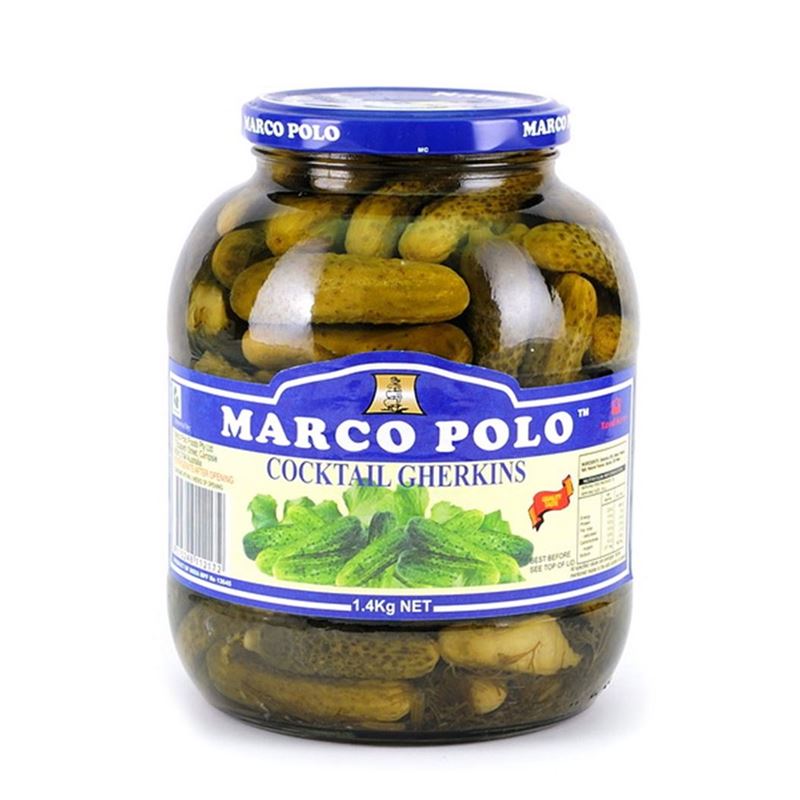 Marco Polo – Cocktail Gherkins 1.4kg
