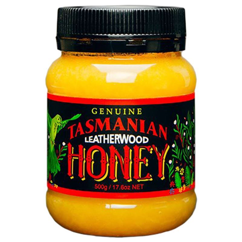 The Tasmanian Honey Company – Leatherwood Honey Jar 500g (Product of Australia)
