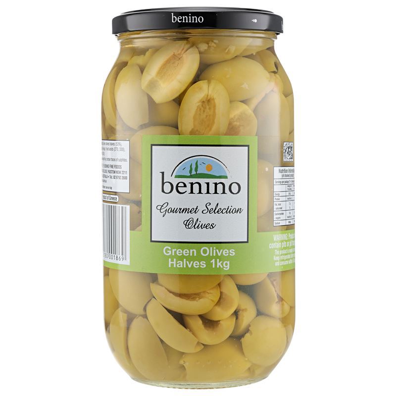 Benino – Green Olives 1Kg