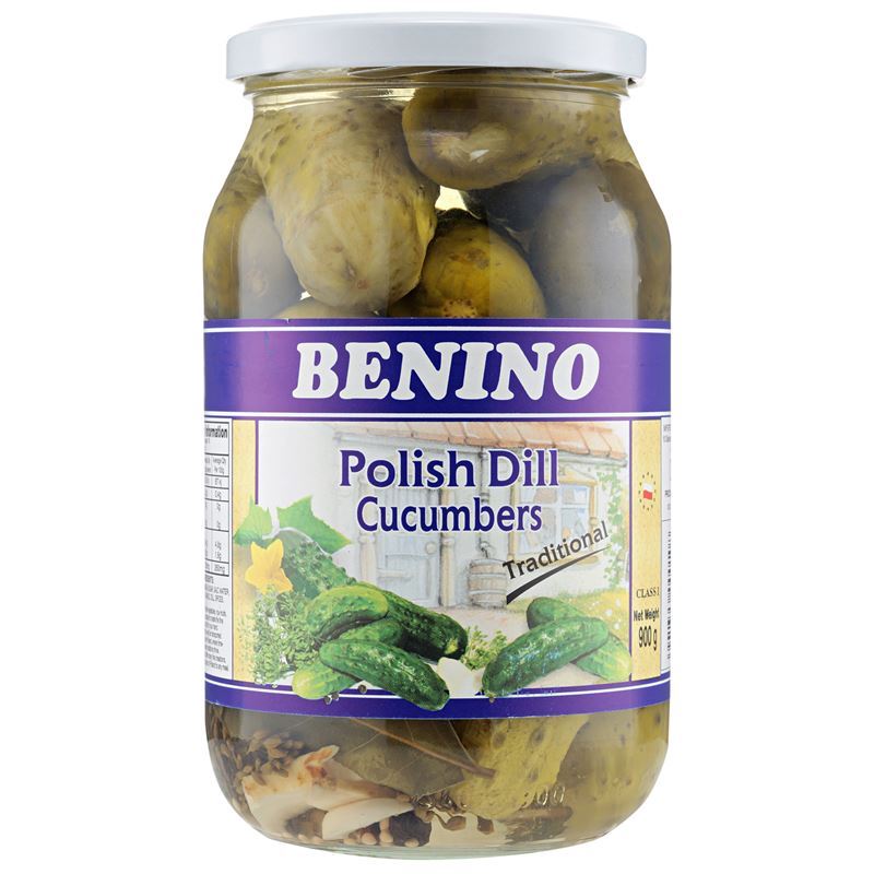 Benino – Polish Dill Cucumber 900g