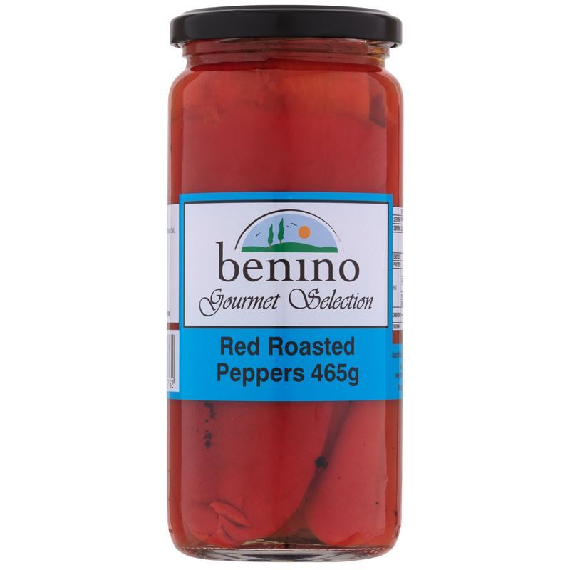 Benino – Roasted Red Peppers 465g
