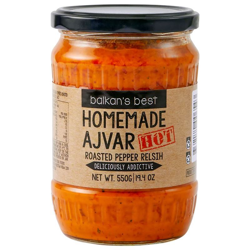 Benino – Balkan’s Best Home Made Ajvar Hot 550g
