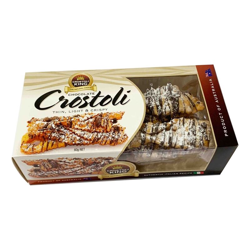Crostoli King – Chocolate Crostoli 60g