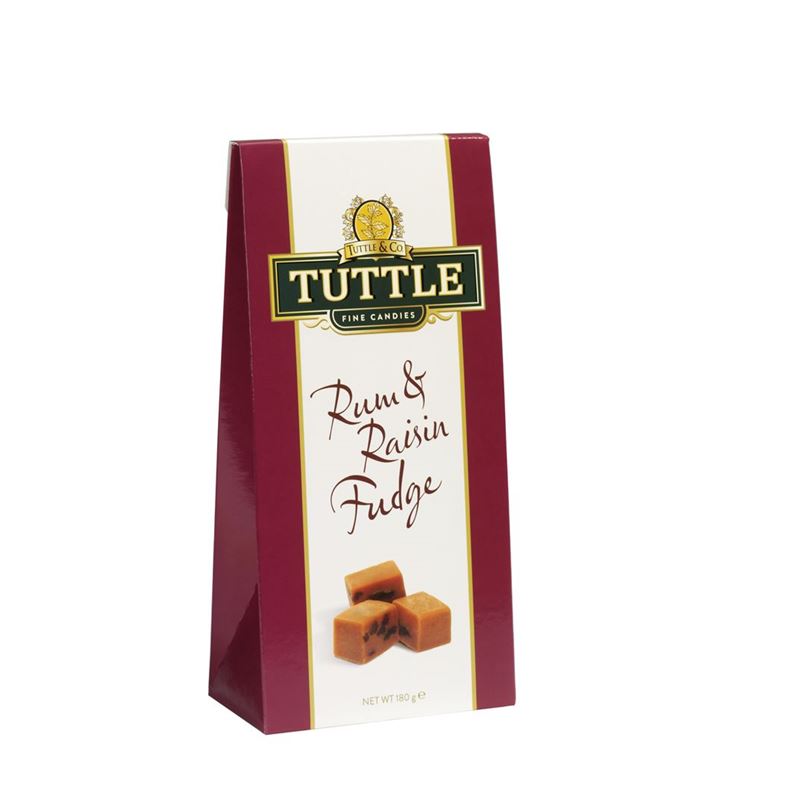 Tuttle – Fudge Rum & Raisin 180g