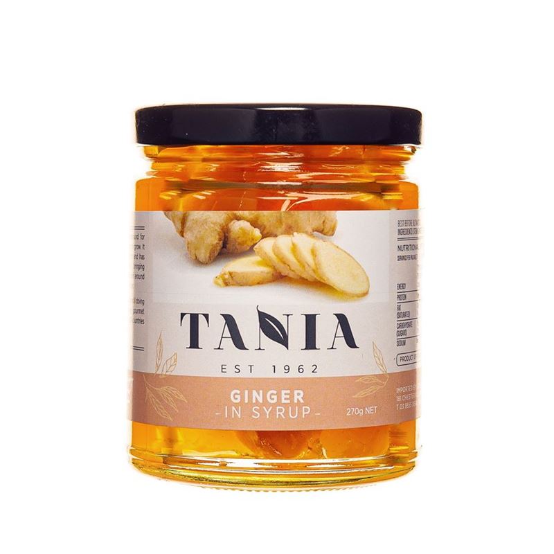 Tania – Stem Ginger in Syrup Jar 270g
