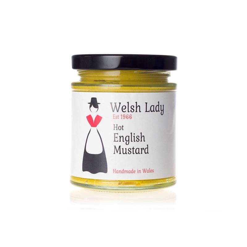 Welsh Lady – Hot English Mustard Smooth 170g