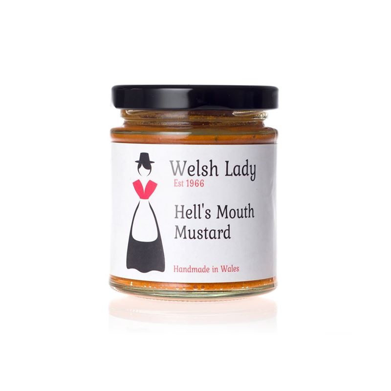 Welsh Lady – Hell’s Mouth Mustard Smooth Red 170g