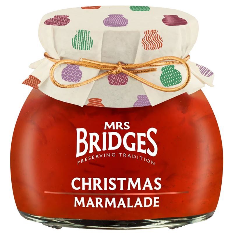 Mrs Bridges – Christmas Marmalade Orange & Cranberry 250g