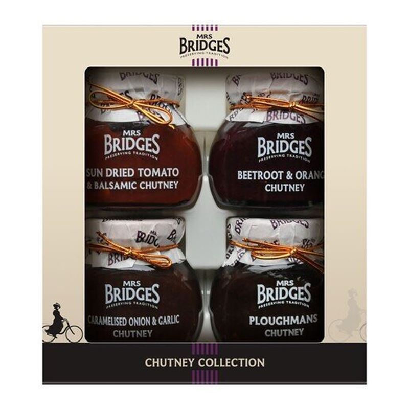Mrs Bridges – Chutney Collection Gift Box 4 x 100g