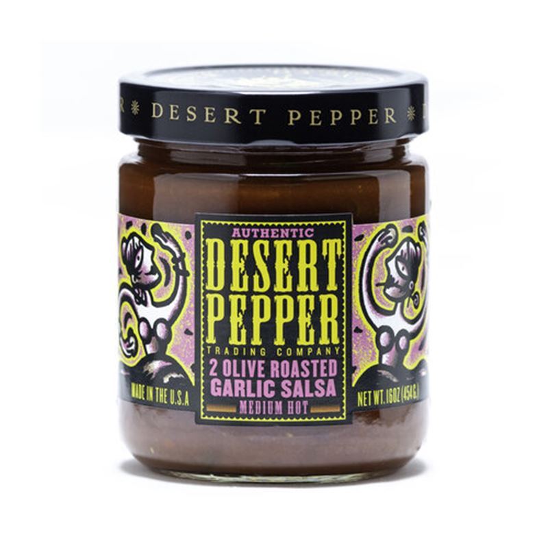 Desert Pepper – Two Olive, Roasted Garlic 453g