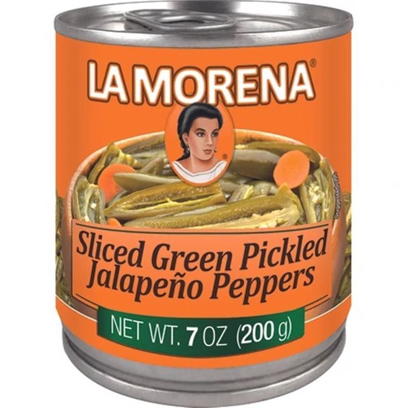La Morena – Sliced Green Pickle Jalapenos 200g