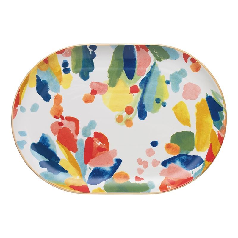 Ecology – Palette Stoneware Large Oval Platter 40x28cm