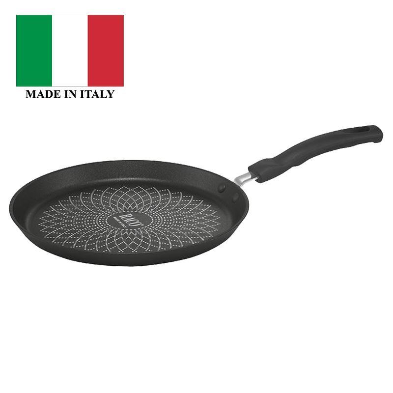 Raco – Bravo Non-Stick 25cm Crepe Pan (Made in Italy)