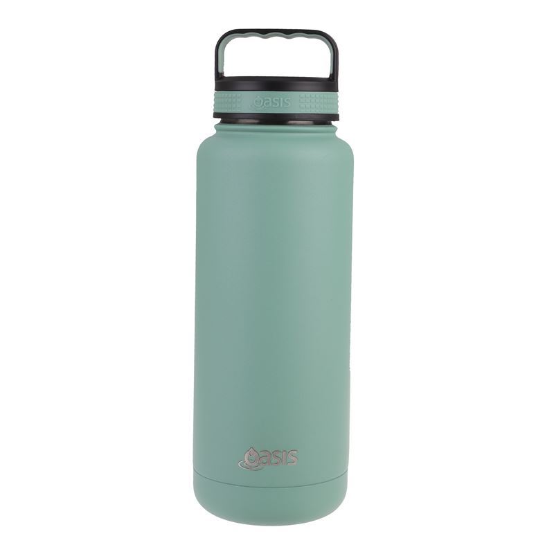 Oasis – Titan Stainless Steel Double Wall Insulated Drink Bottle 1.2Ltr Sage Green