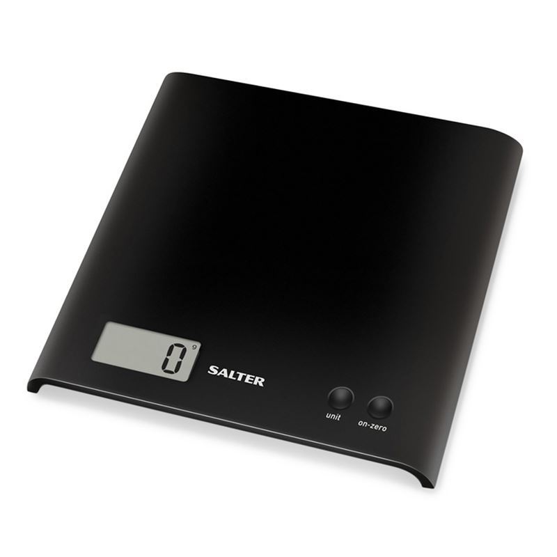 Salter – Arc Electronic with Add & Weigh Kitchen Scale Black