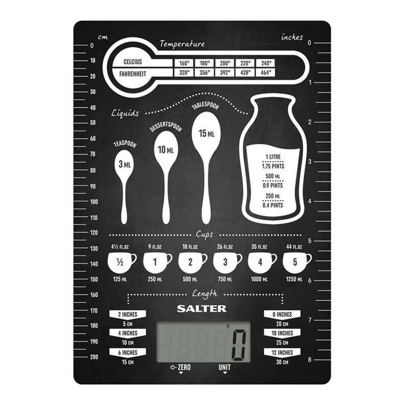 Salter – Conversion Table Electronic Scale 5kg