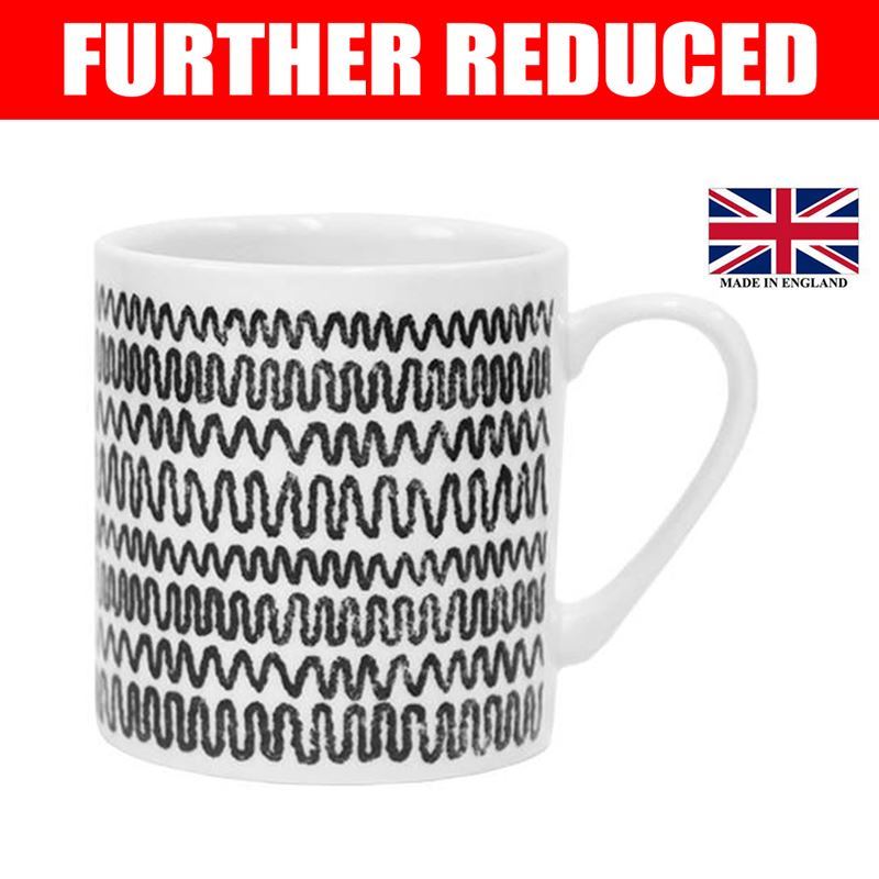 Queens by Churchill – Sieni Black Venus Mug 340ml Kurva (Made in England)