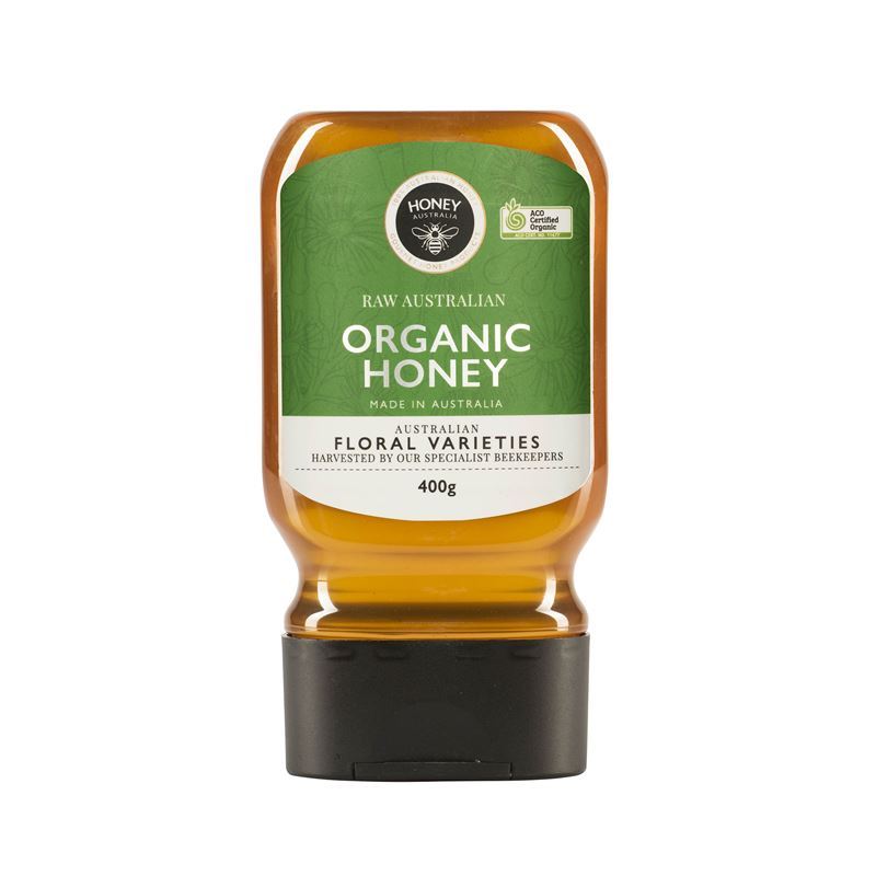 Honey Australia – Organic Honey 400g Squeeze