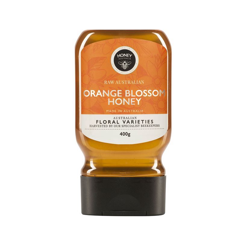 Honey Australia – Orange Blossom Honey 400g Squeeze