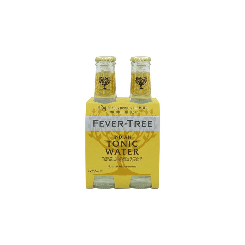 Fever Tree – Indian Tonic Water 4x200ml Bottle
