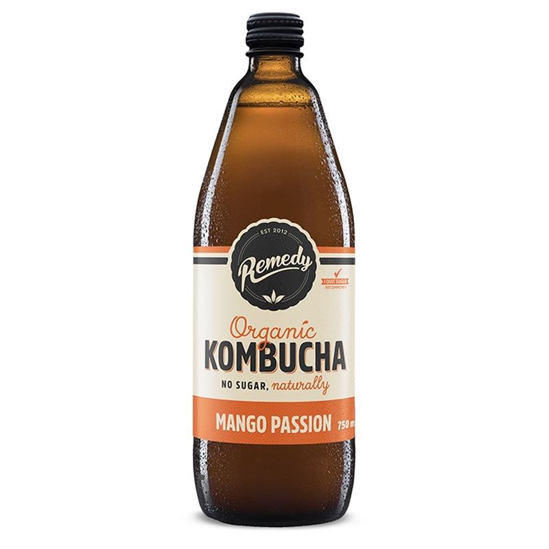 Remedy – Kombucha Mango Passion 750ml