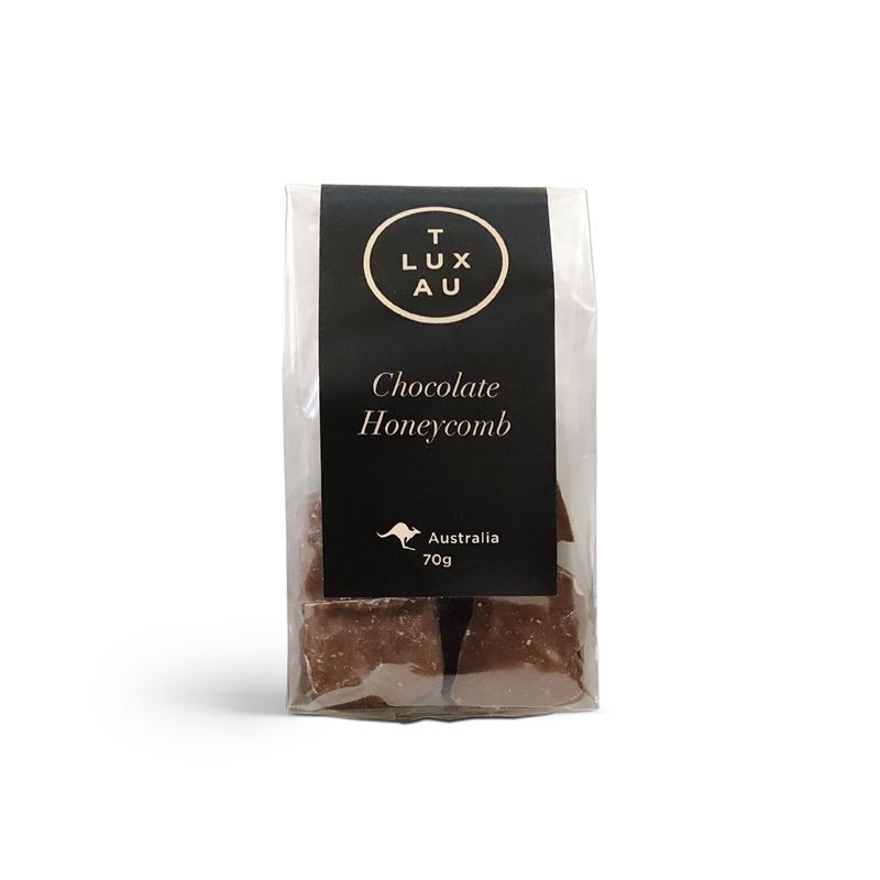 T Lux Au – Chocolate Honeycomb 70g (Made in Australia)