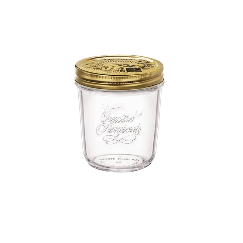 Bormioli Rocco – Quattro Stagioni Glass Jar 320ml (Made in Italy)