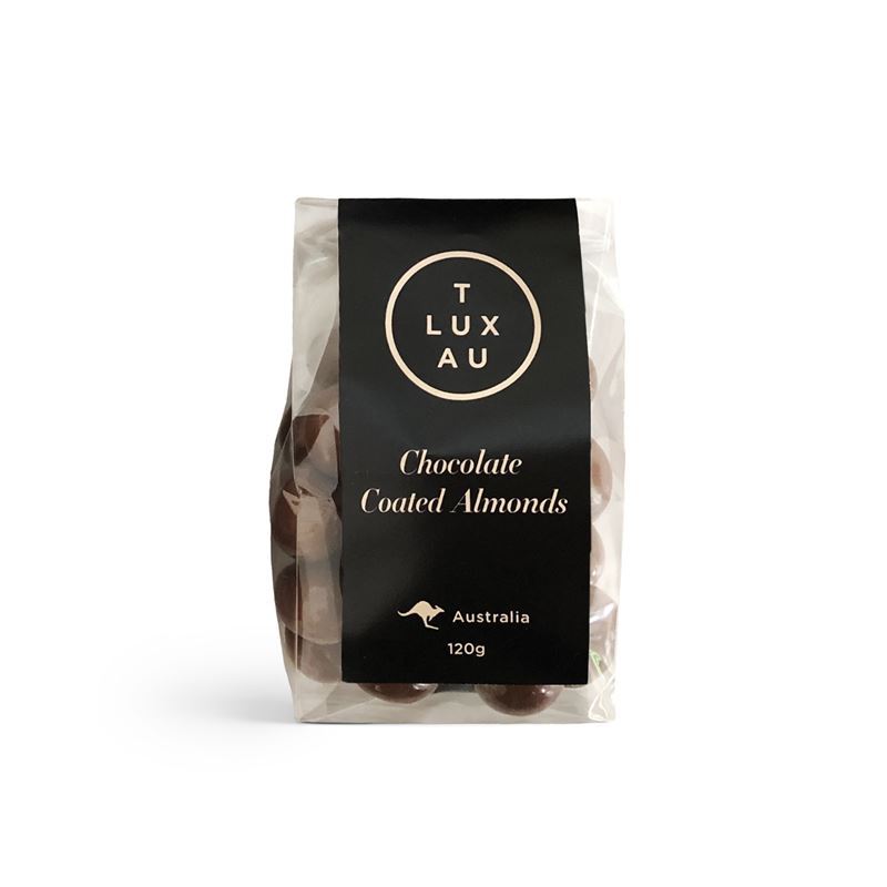 T Lux Au – Milk Chocolate Almonds 120g (Made in Australia)