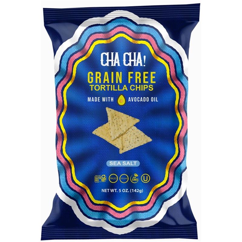 Cha Cha! – Grain Free Tortilla Chips Sea Salt 142g