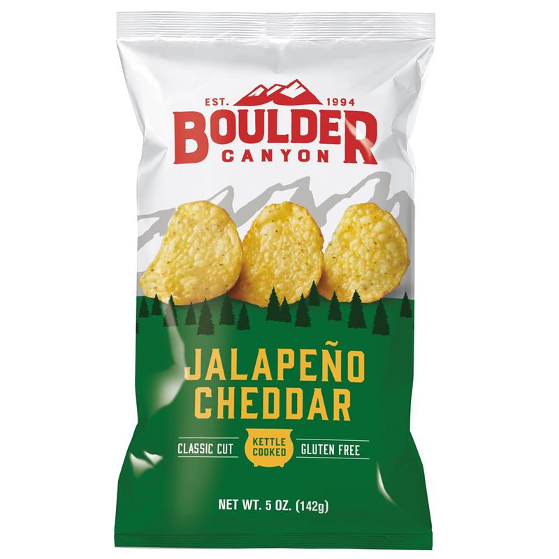 Boulder Canyon – Jalapeno Chedder Crisps 142g