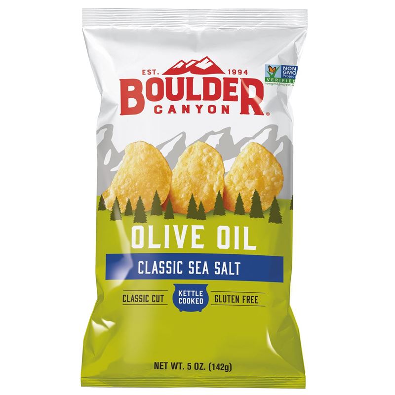 Boulder Canyon – Olive Oil Classic Sea Salt Crisps 142g