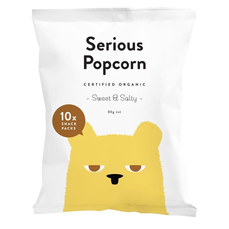 Serious Food Co. – Popcorn Sweet & Salty 12g Multi Pack of 10