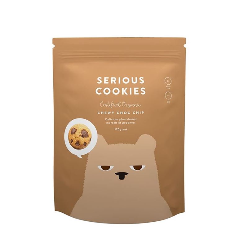 Serious Food Co. – Choc Chip Chewy Cookies 170g