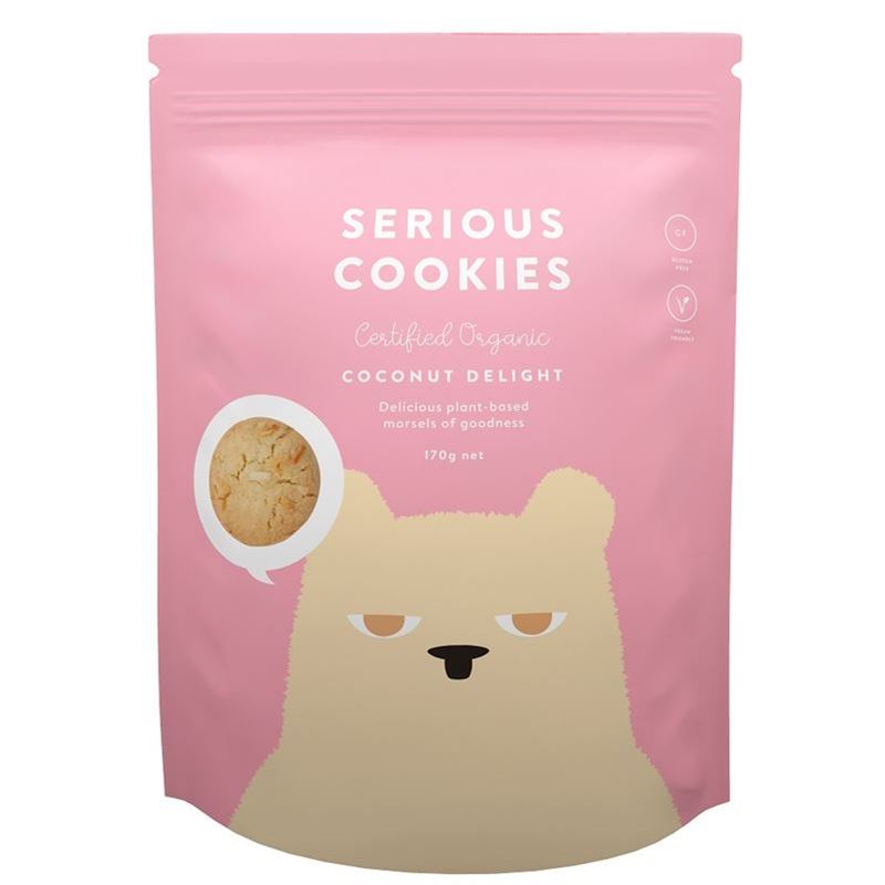 Serious Food Co. – Coconut Delight Cookies 170g