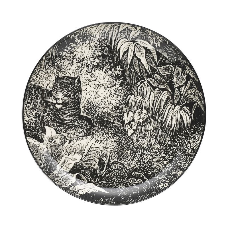 Ecology – Expedition Bone China Dessert Plate 21cm Panther