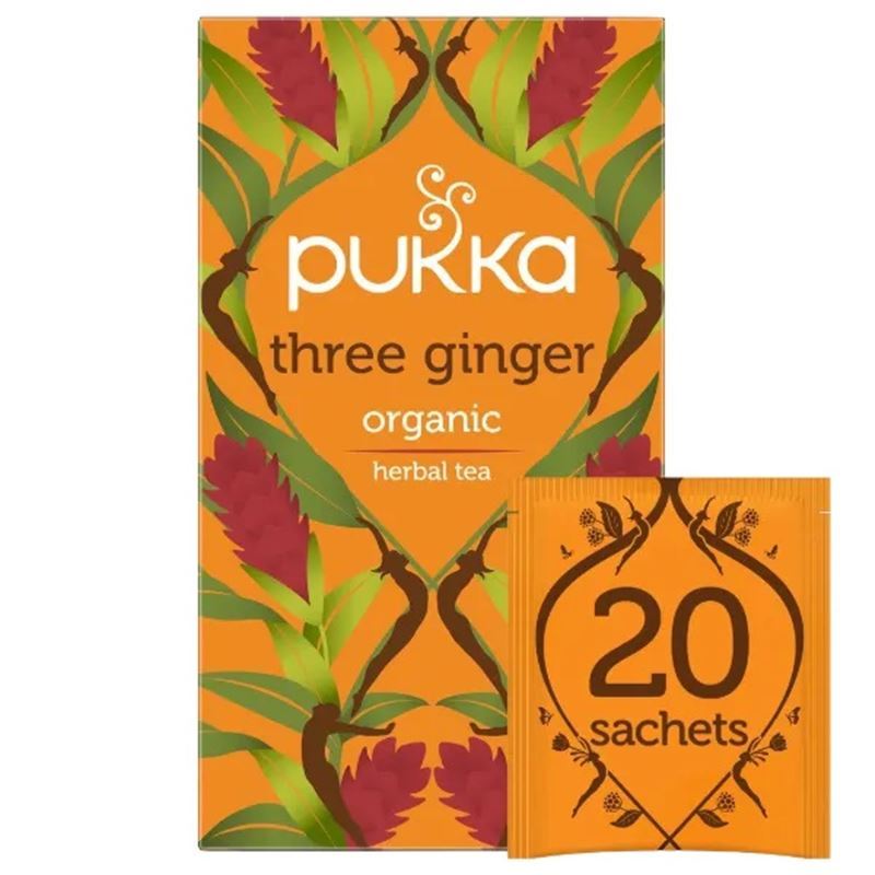 Pukka – Three Ginger Tea Bags Pack of 20