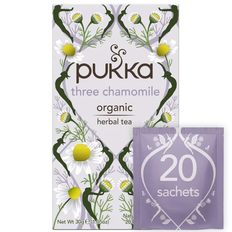 Pukka – Three Chamomile Tea Bags Pack of 20