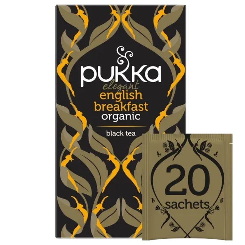 Pukka – Elegant English Breakfast Tea Bags Pack of 20