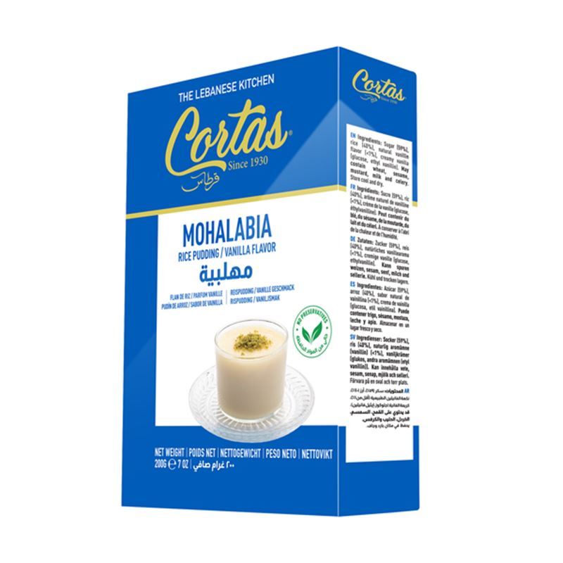 Cortas The Lebanese Kitchen – Mohalabia Rice Pudding 200g