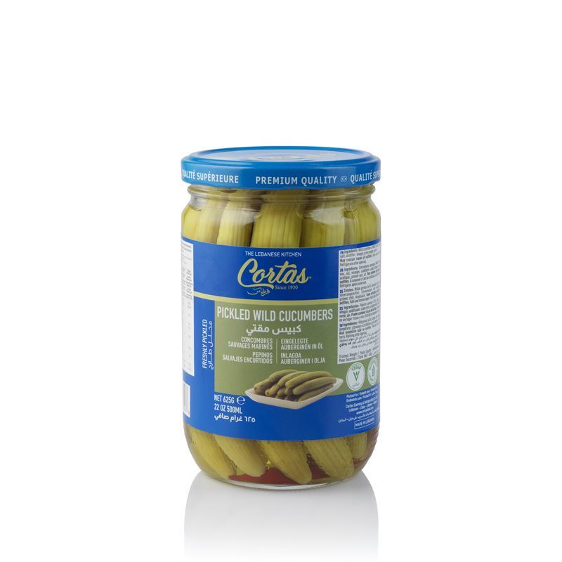Cortas The Lebanese Kitchen – Pickled Wild Cucumber 1Kg
