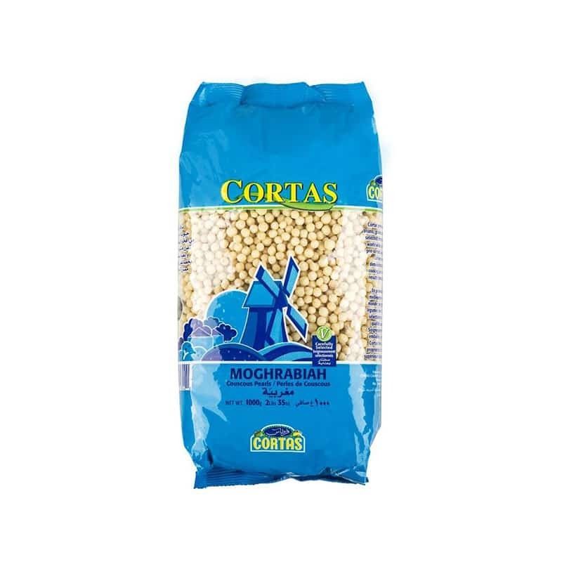 Cortas The Lebanese Kitchen – Moughrabieh Pearl Couscous Dry 1Kg