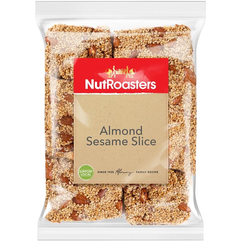 NutRoasters – Sesame Almond Slice 250g