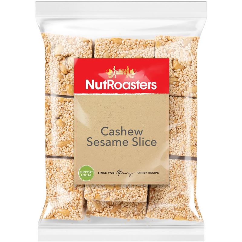 NutRoasters – Sesame Cashew Slice 250g
