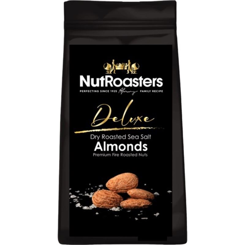 NutRoasters – Dry Roasted Sea Salt Almonds Deluxe 180g